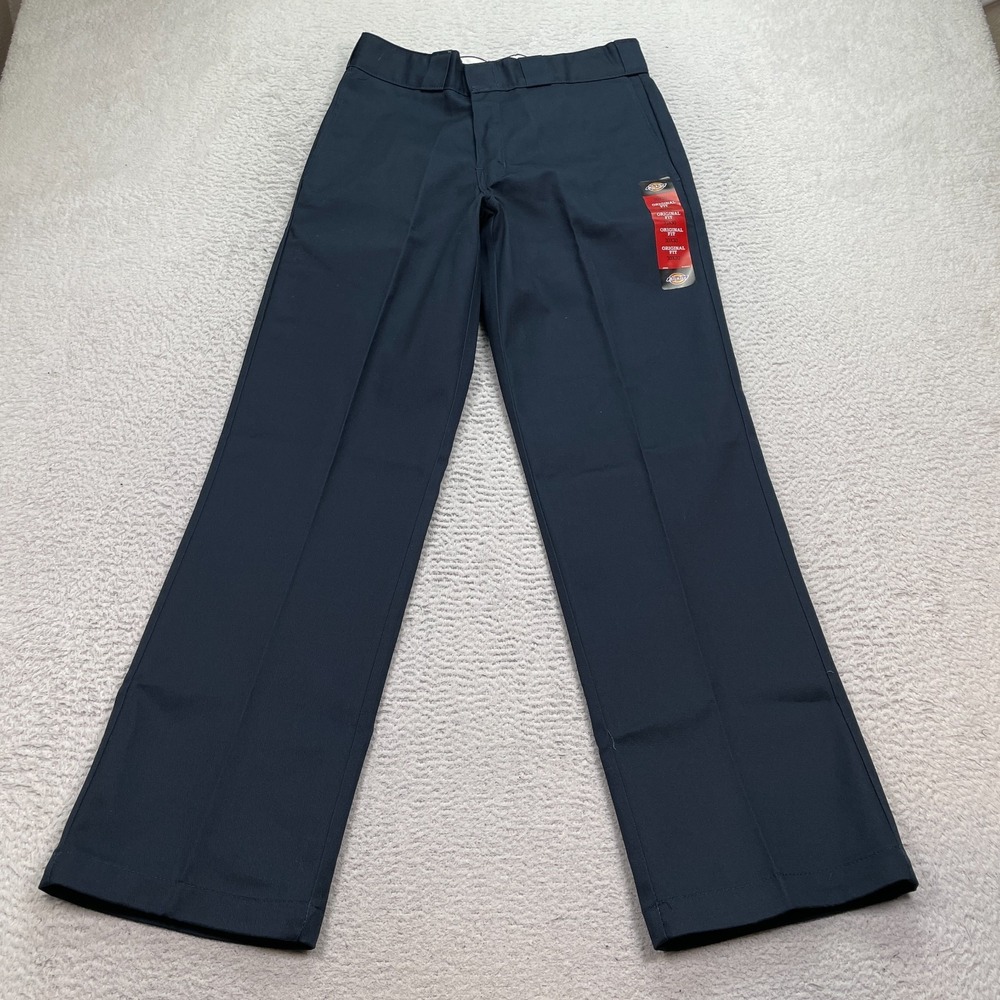 Dickies‎ Pants Mens 30 X 30 (FITS 28x30) Original Fit (874) Blue New